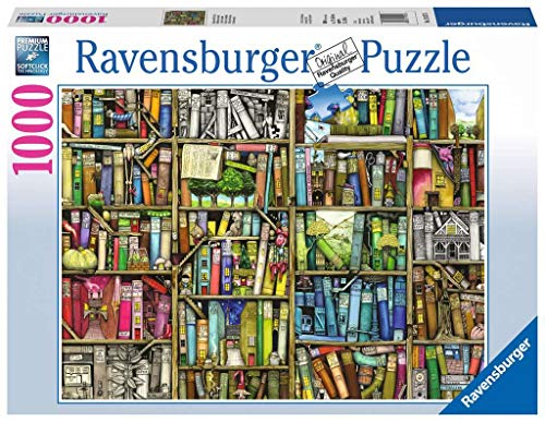 Ravensburger - La Biblioteca extraña, Puzzle de 1000 Piezas (19137 6)