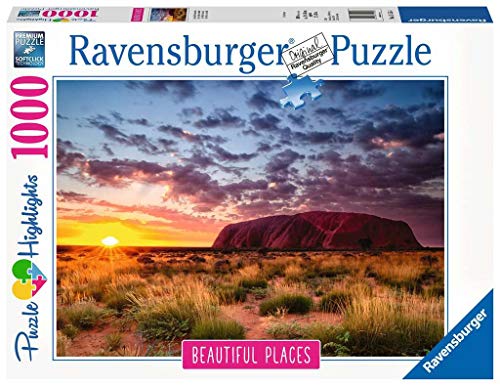 Ravensburger- Puzzle de Ayers Rock en Australia, Color Amarillo (15155)