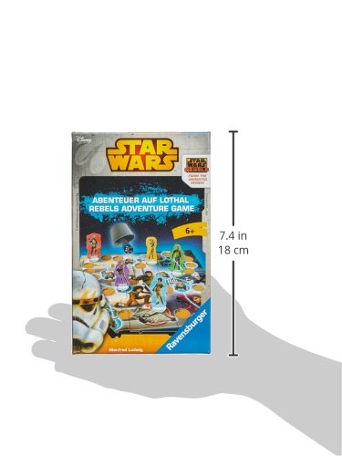 Ravensburger Star Wars Rebels: Rebels Adventure Game Niños Viajes/Aventuras - Juego de Tablero (Viajes/Aventuras, Niños, 15 min, Niño/niña, 6 año(s), Multicolor)