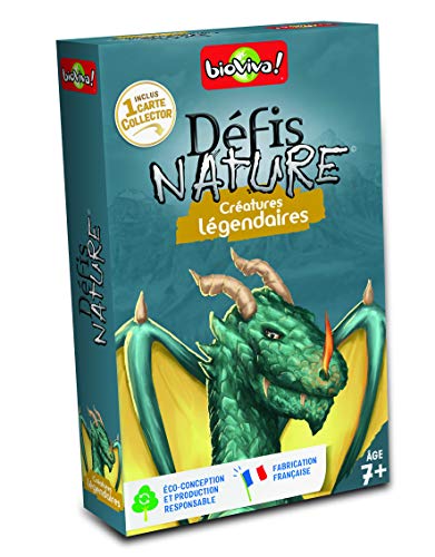 Retos Nature – 282628 – Cartas de Criaturas mitológicas – Azul (es Posible Que el Producto no esté en español)