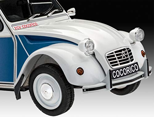 Revell 07653 - Maqueta de Citroen 2 CV Cocorico (sin lacar)