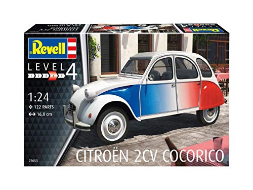 Revell 07653 - Maqueta de Citroen 2 CV Cocorico (sin lacar)