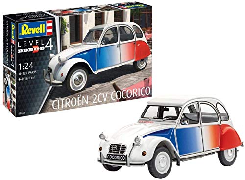 Revell 07653 - Maqueta de Citroen 2 CV Cocorico (sin lacar)