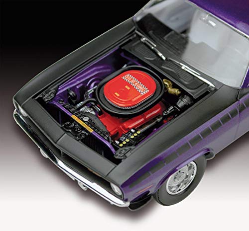 Revell 67664 1970 AAR Cuda Model Set Maqueta con Pintura y Pegamento, Multicolor, 1/72