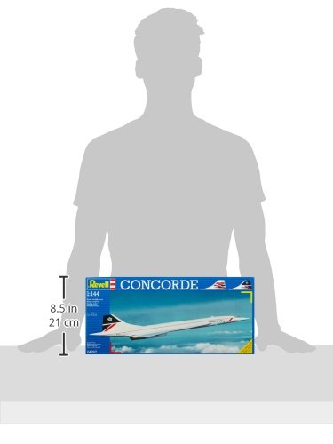 Revell Concorde British Airways, Kit de Modelo, Escala 1:144 (4257) (04257)