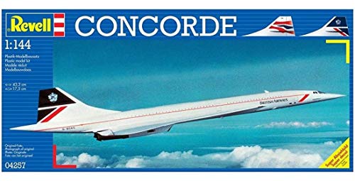 Revell Concorde British Airways, Kit de Modelo, Escala 1:144 (4257) (04257)