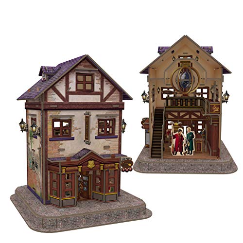 Revell- Hogwarts Diagon Alley, Die Winkelgasse mit 4 Gebäuden Accesorios, Color Coloreado (304)