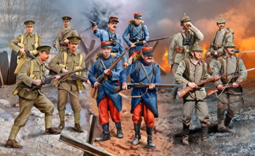 Revell - Maqueta WWI Infantry alemán, inglés, francés, Escala 1:35  (02451)