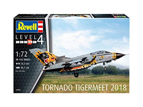 Revell-Tornado ECR Tigermeet 2018", Escala 1:72 Kit de Modelos de plástico, Multicolor, 1/72 03880 3880