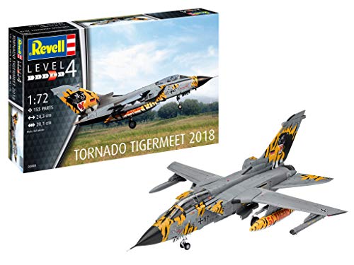 Revell-Tornado ECR Tigermeet 2018", Escala 1:72 Kit de Modelos de plástico, Multicolor, 1/72 03880 3880