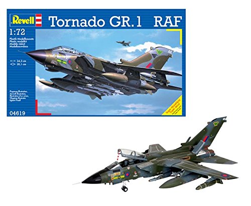 Revell Tornado GR.1 RAF, Kit de Modelo, Escala 1:72 (4619) (04619)