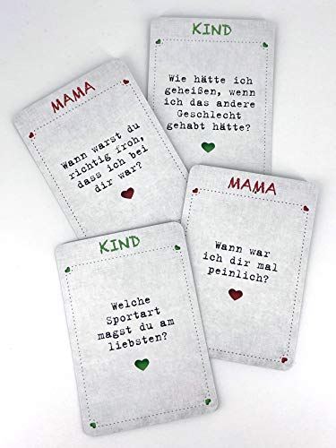 riva Verlag 9783742310439 Was ich an Dir Liebe - Juego de Preguntas para Madre y niño, Color Beige