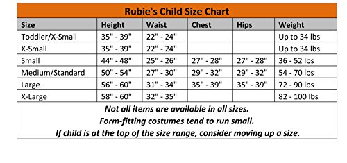 Rubbies - Disfraz de Halloween para niño, talla M (886520_M)