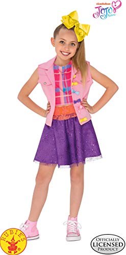 Rubies 640736L JoJo Siwa - Disfraz infantil para niñas de 8 a 10 años