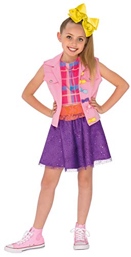 Rubies 640736L JoJo Siwa - Disfraz infantil para niñas de 8 a 10 años