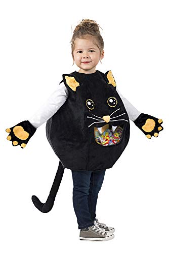 Rubies Disfraz Gatita Negra Comilona Inf, Multicolor, 2T para Niñas