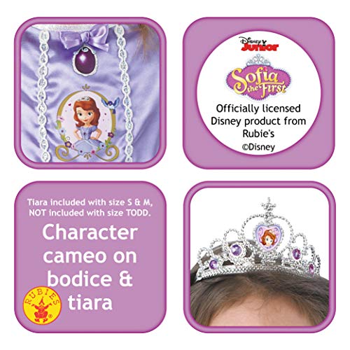 Rubies Disney - Disfraz de princesa para niña, talla 2-3 años (I-889548TOD)