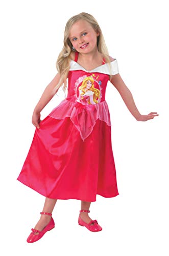 Rubies Princesas Disney - Disfraz con diseño Bella Durmiente, Talla I, para niñas de 7-8 años