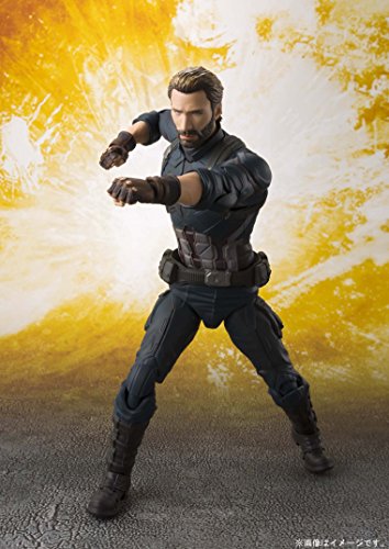 S. H. Figuarts Avengers Captain America (Avengers / Infinity War) Approximately 155 mm PVC ABS Painted Movable Figure