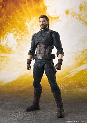 S. H. Figuarts Avengers Captain America (Avengers / Infinity War) Approximately 155 mm PVC ABS Painted Movable Figure