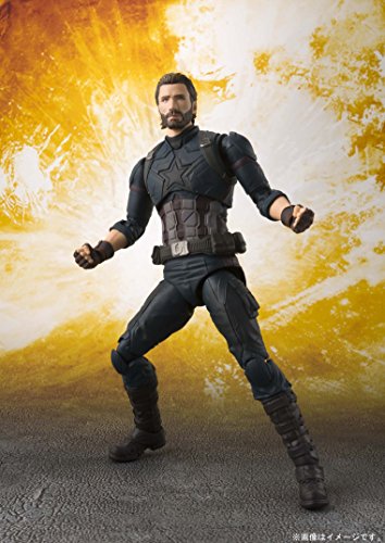 S. H. Figuarts Avengers Captain America (Avengers / Infinity War) Approximately 155 mm PVC ABS Painted Movable Figure