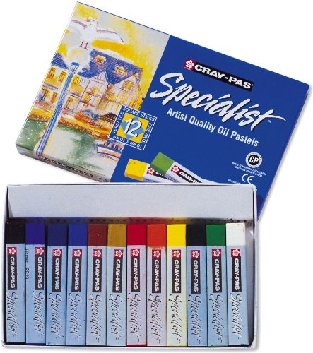 Sakura ESP12 - Juego de 12 Piezas de aceites Pastel, Colores Variados, 12 Color Set