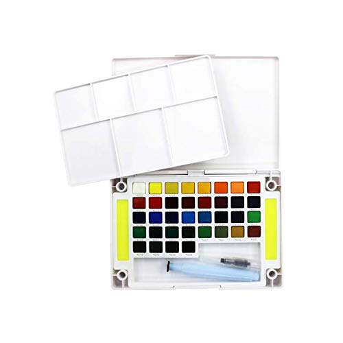 Sakura Juego de acuarelas Koi, caja de 36 colores, set para bocetos