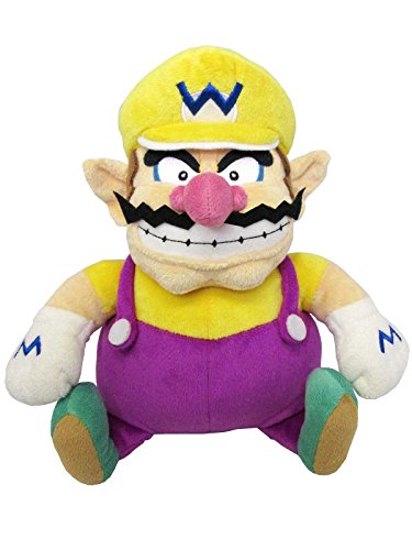 Sanei Super Mario All Star Collection 10 "Wario Peluche, pequeño