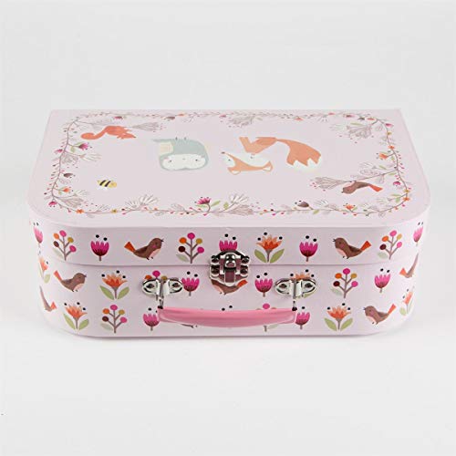 Sass & Belle - Maletín Picnic Set de té Woodland Friends, Color Rosa (JEUX005)