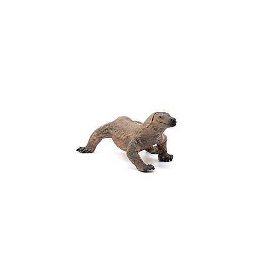 Schleich- Figura de Dragón de Komodo, Colección Wild Life, 15.60 cm (14826)