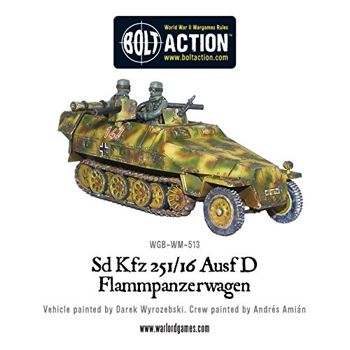 SD.KFZ 251/16 Ausf D Flammpanzerwagen - Plastic