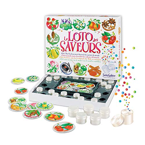 Sentosphère-Jeu olfactif Loto de sabores, Color Unisex, Talla única 107