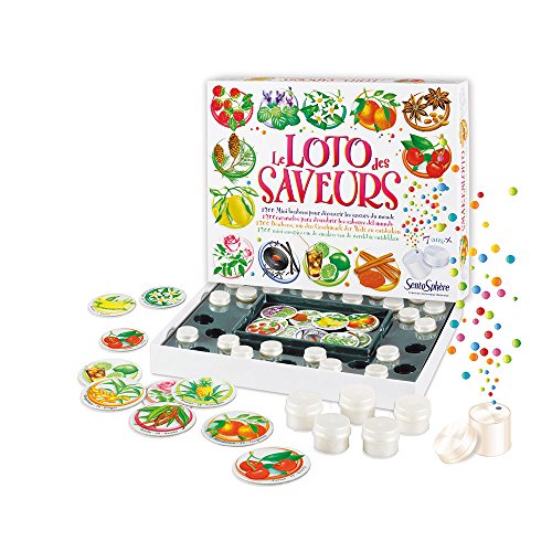 Sentosphère-Jeu olfactif Loto de sabores, Color Unisex, Talla única 107