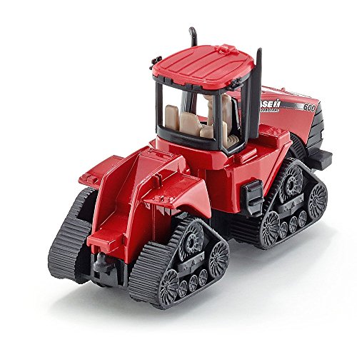 SIKU 1324, Case IH Quadtrac 600, Accesorio agrícola, Metal/Plástico, Rojo, Junta articulada móvil