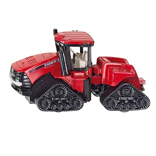 SIKU 1324, Case IH Quadtrac 600, Accesorio agrícola, Metal/Plástico, Rojo, Junta articulada móvil