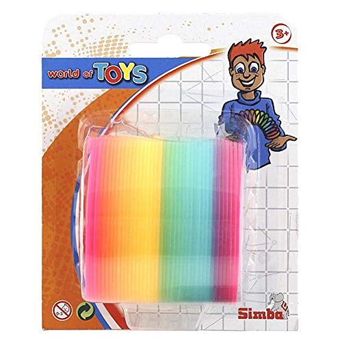 Simba 108616295 - Muelle saltarín de colores, 6 cm [Importado de Alemania]