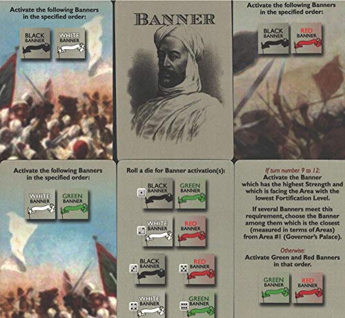 Solitaire Wargame The Lion of Khartoum - Gordon's Last Stand, 1885