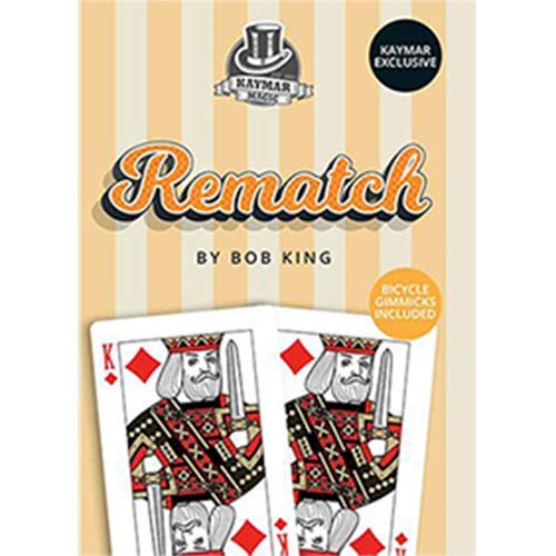 SOLOMAGIA Rematch (Gimmicks and Online Instructions) by Bob King and Kaymar Magic - Tricks with Cards - Trucos Magia y la Magia