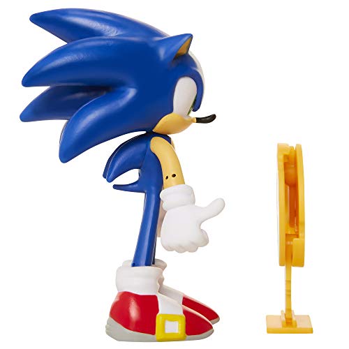 Sonic: Figura de acción Sonic (tamaño 10 cm) articulada y con Accesorio