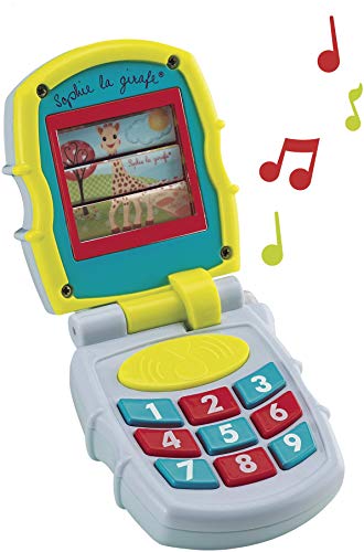 Sophie la Girafe 230777 - Teléfono musical (Vulli 230777) - Teléfono musical Sophie la jirafa, Su primer juguete educativo , color/modelo surtido