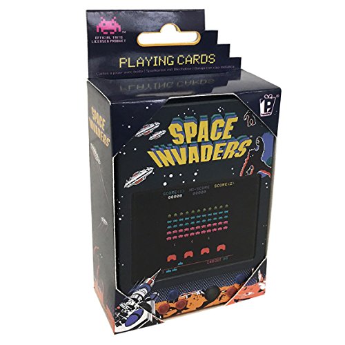 Space Invaders- Juego de Cartas (Paladone Products Ltd. PP4158SI)