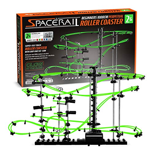 SpaceRail Level 2 - Montaña Rusa Infinita Que Brilla en la Oscuridad