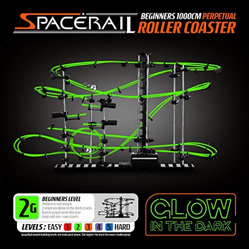 SpaceRail Level 2 - Montaña Rusa Infinita Que Brilla en la Oscuridad