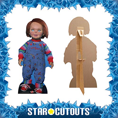 Star Cutouts SC1326 Muñeca de los chicos buenos ChuckyChild's Play perfecta para Halloween, amigos y fans, multicolor