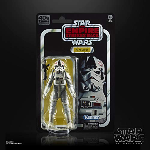 Star Wars-40 Aniversario Figura ATAT Driver (Hasbro E8079)