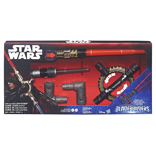 Star Wars BladeBuilders Spin-Action Lightsaber Rogue One Juguete, Multicolor (Hasbro B8263)