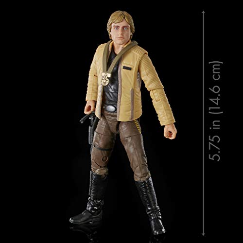 Star Wars - Figura de acción de Luke Skywalker (ceremonia de Yavin) de Black Series (Hasbro E4086EL2)