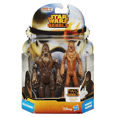 STAR WARS MISSION SERIES FIGURE SET (WULLFFWARRO AND WOOKIEE WARRIOR)