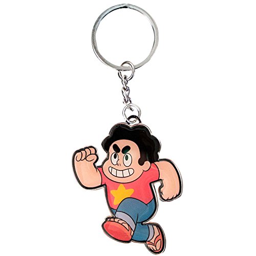 STEVEN RUNNING, Officially Licensed Original Artwork, METAL KEY CHAIN - 2" x 4.75"