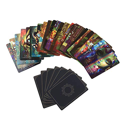 STFUSA 45pcs Tarot Card Versión Completa En Inglés Alicia La Tierra De Las Maravillas Cartas De Oráculo Y Tarot Card Bolsa Especial Familia Amigo Reunión Tarjeta De Juego De Mesa